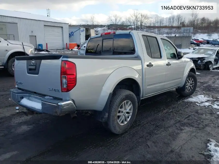 1N6AD0EV5KN733953 2019 Nissan Frontier Sv