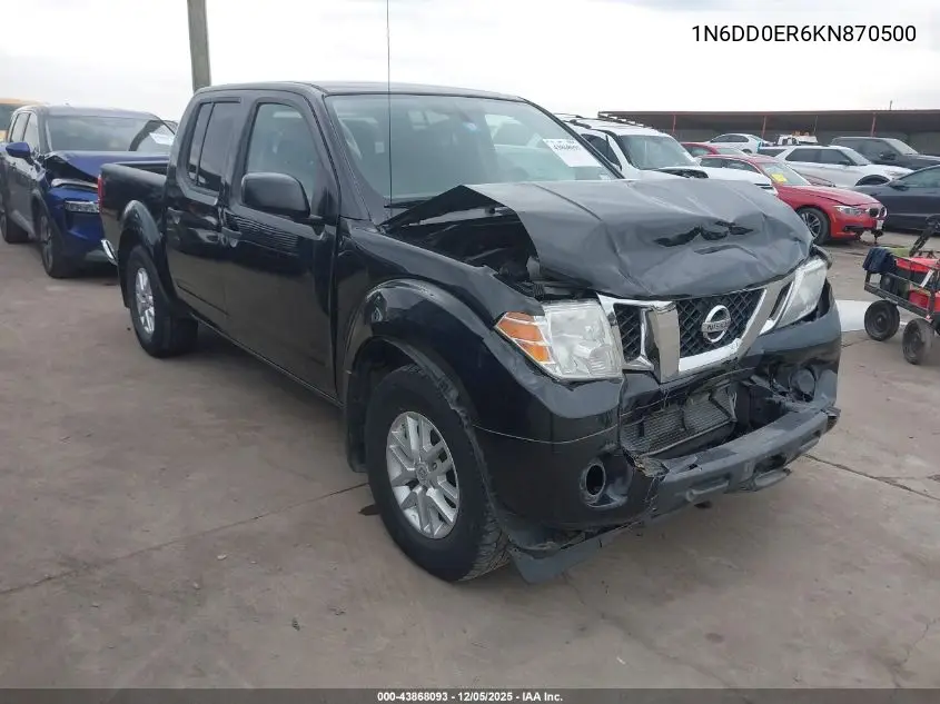1N6DD0ER6KN870500 2019 Nissan Frontier Sv