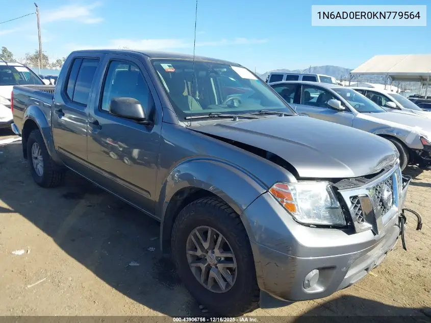 1N6AD0ER0KN779564 2019 Nissan Frontier Sv