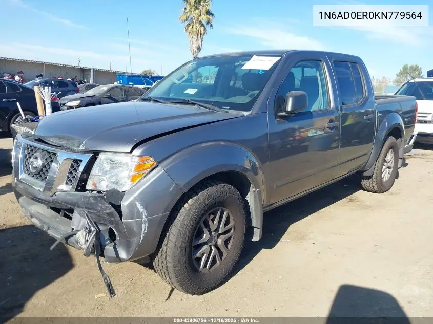 1N6AD0ER0KN779564 2019 Nissan Frontier Sv