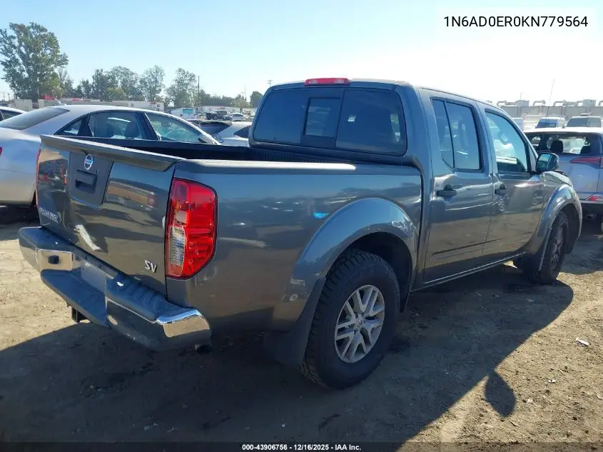1N6AD0ER0KN779564 2019 Nissan Frontier Sv