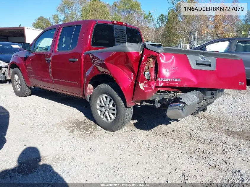 1N6AD0ER8KN727079 2019 Nissan Frontier Sv