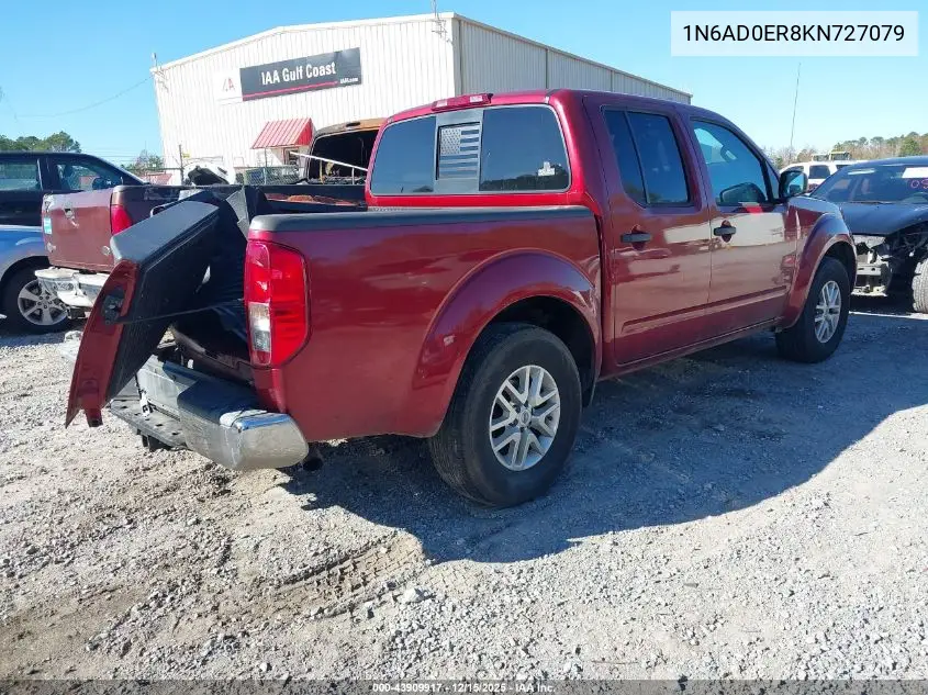 1N6AD0ER8KN727079 2019 Nissan Frontier Sv