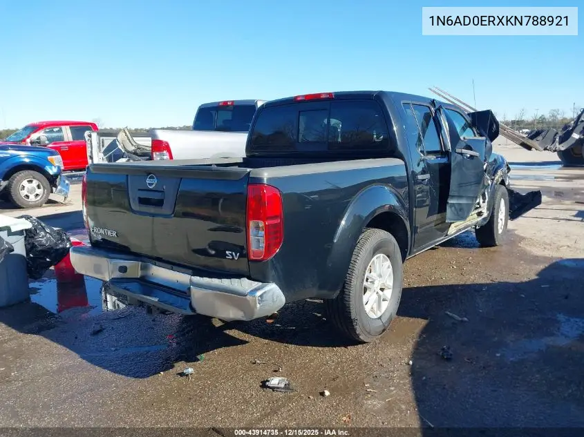 1N6AD0ERXKN788921 2019 Nissan Frontier Sv