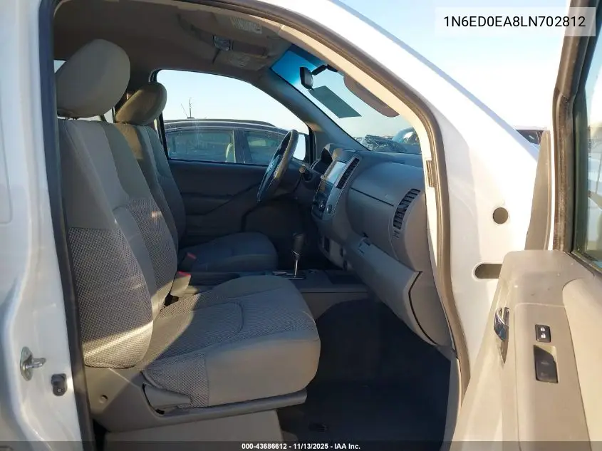 1N6ED0EA8LN702812 2020 Nissan Frontier Sv 4X2