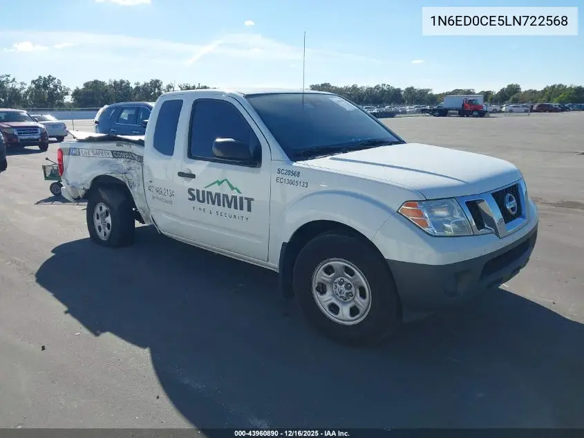 1N6ED0CE5LN722568 2020 Nissan Frontier King Cab S 4X2
