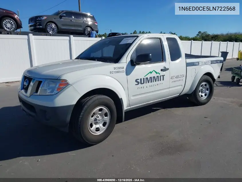 1N6ED0CE5LN722568 2020 Nissan Frontier King Cab S 4X2