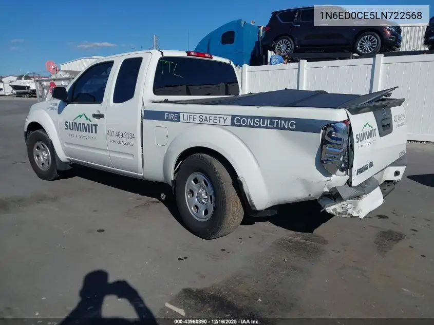 1N6ED0CE5LN722568 2020 Nissan Frontier King Cab S 4X2