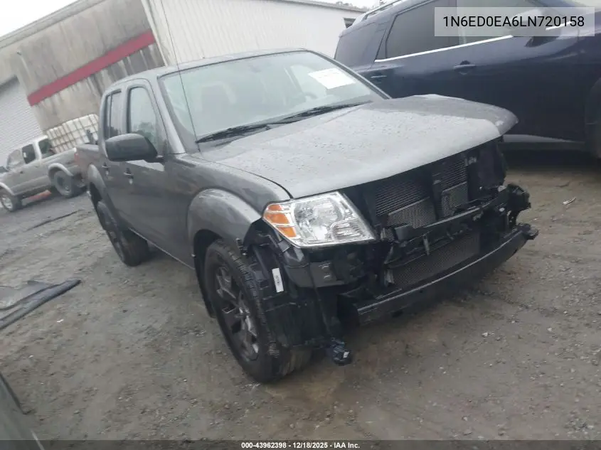 1N6ED0EA6LN720158 2020 Nissan Frontier Sv 4X2