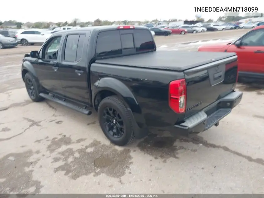 1N6ED0EA4MN718099 2021 Nissan Frontier Sv 4X2