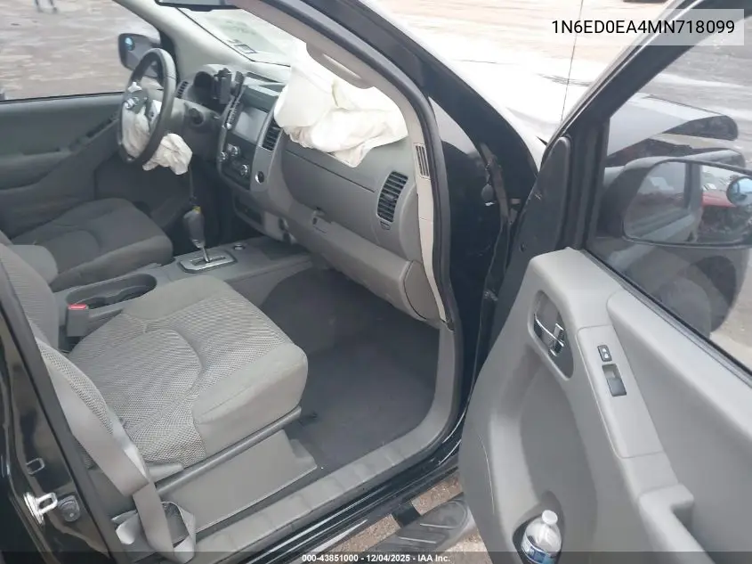 1N6ED0EA4MN718099 2021 Nissan Frontier Sv 4X2