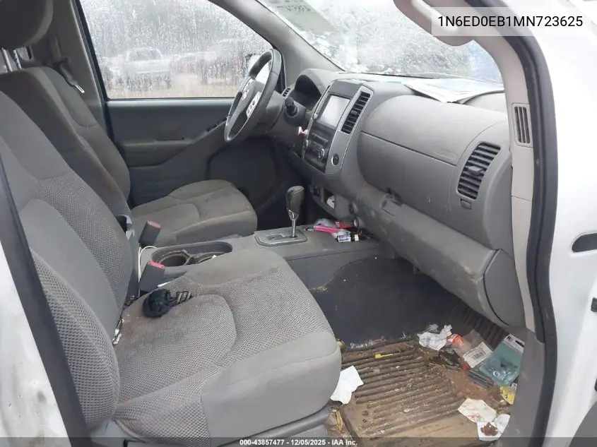 1N6ED0EB1MN723625 2021 Nissan Frontier Sv 4X4