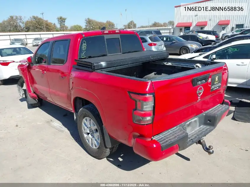1N6ED1EJ8NN658836 2022 Nissan Frontier Sv 4X2
