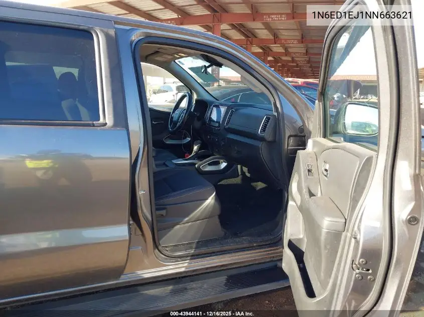 1N6ED1EJ1NN663621 2022 Nissan Frontier Sv 4X2