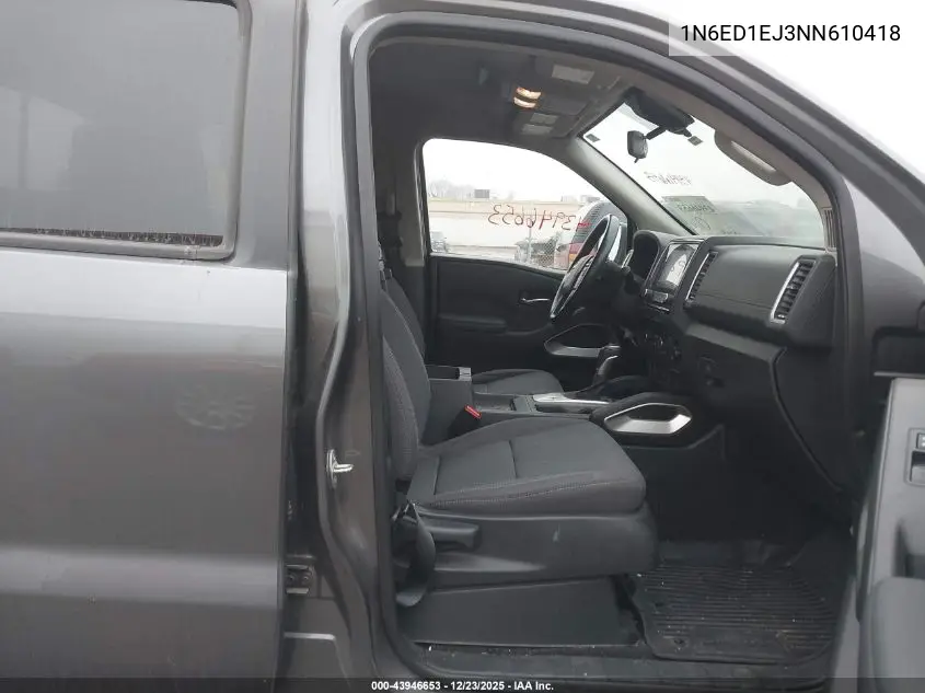 1N6ED1EJ3NN610418 2022 Nissan Frontier