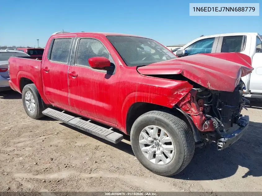 1N6ED1EJ7NN688779 2022 Nissan Frontier Sv 4X2