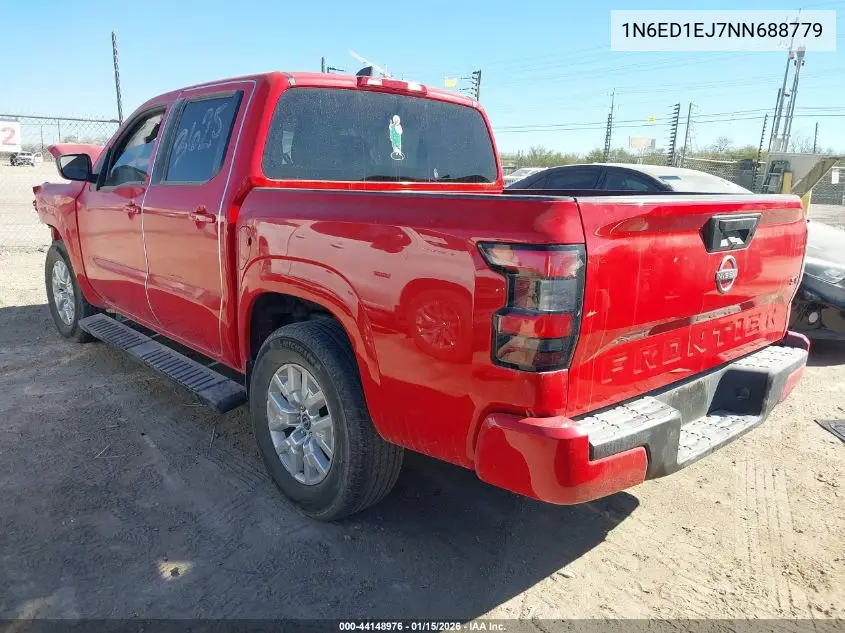 1N6ED1EJ7NN688779 2022 Nissan Frontier Sv 4X2