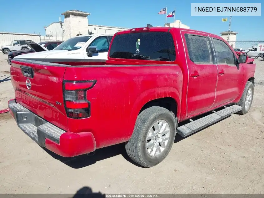 1N6ED1EJ7NN688779 2022 Nissan Frontier Sv 4X2
