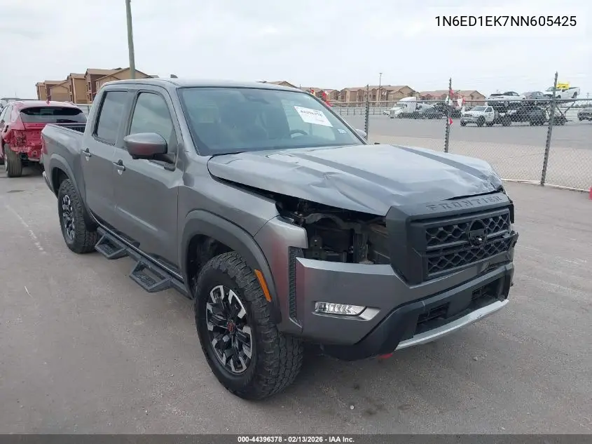 1N6ED1EK7NN605425 2022 Nissan Frontier Pro-4X 4X4