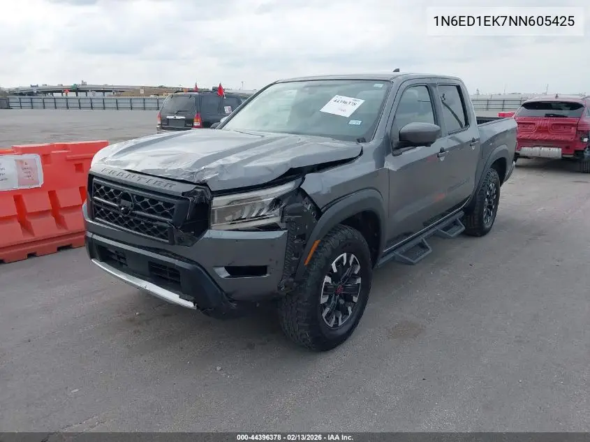1N6ED1EK7NN605425 2022 Nissan Frontier Pro-4X 4X4