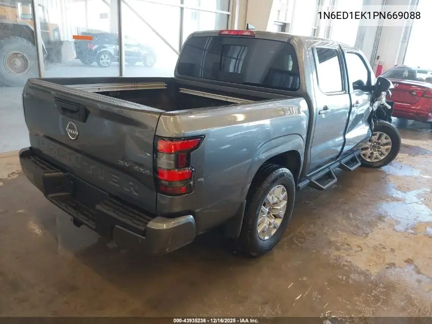 1N6ED1EK1PN669088 2023 Nissan Frontier Sv 4X4