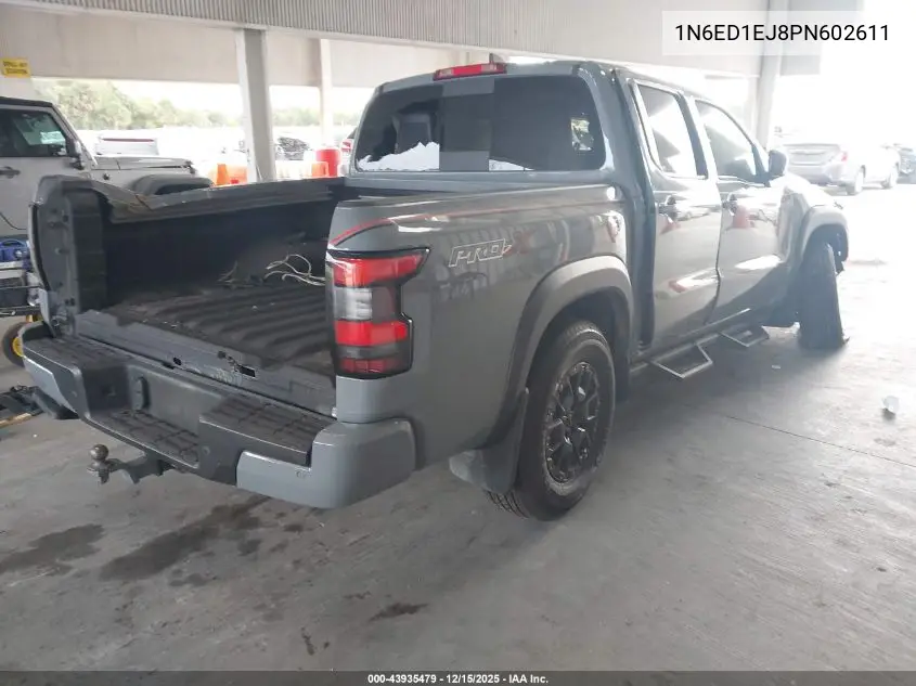 1N6ED1EJ8PN602611 2023 Nissan Frontier Pro-X 4X2