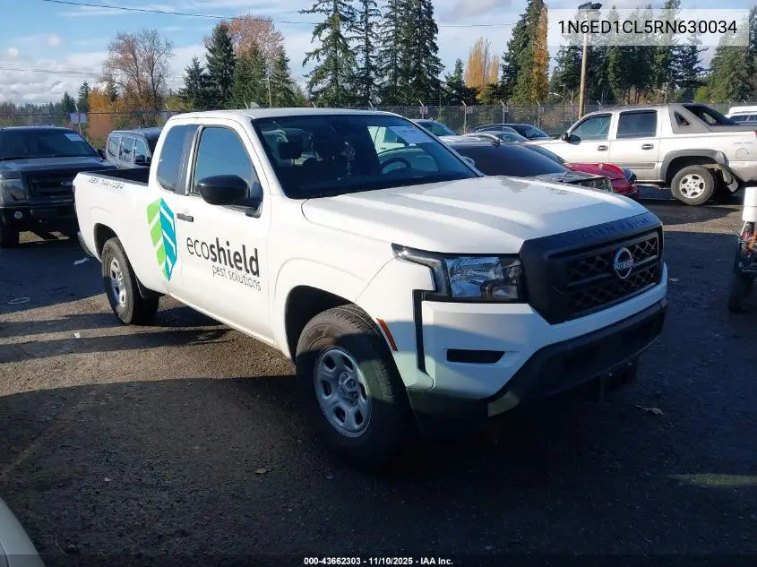 1N6ED1CL5RN630034 2024 Nissan Frontier King Cab S 4X2
