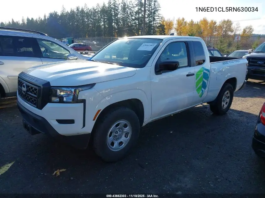 1N6ED1CL5RN630034 2024 Nissan Frontier King Cab S 4X2