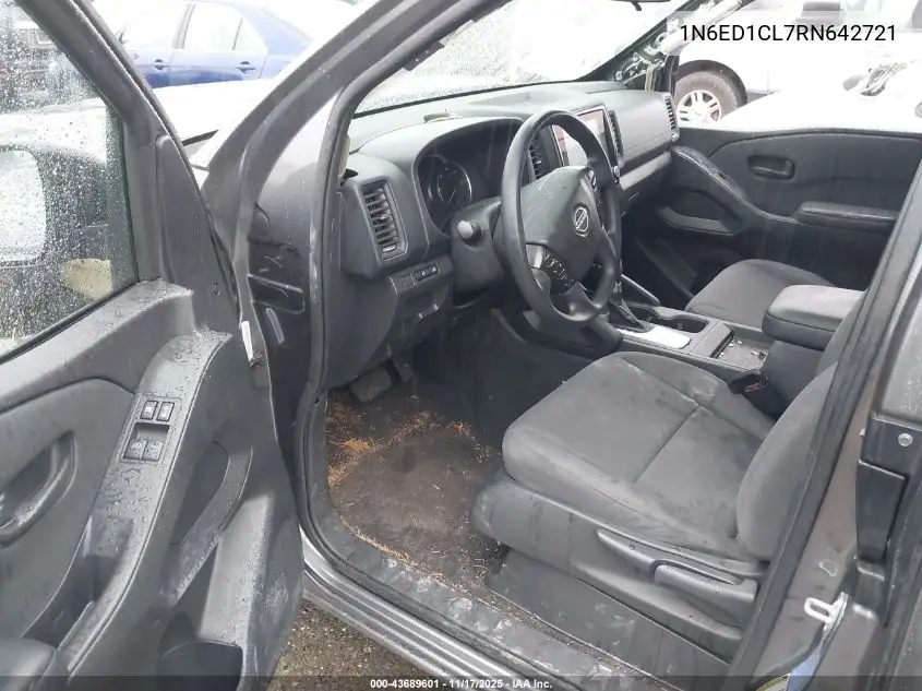 1N6ED1CL7RN642721 2024 Nissan Frontier King Cab S 4X2
