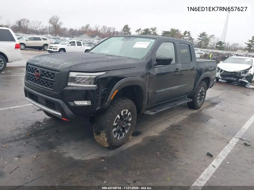 1N6ED1EK7RN657627 2024 Nissan Frontier Pro-4X 4X4