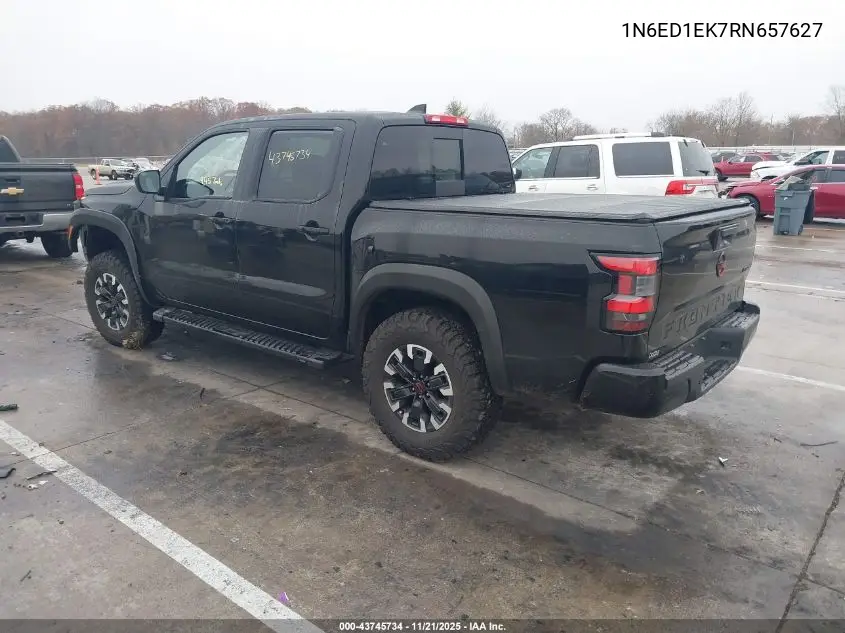 1N6ED1EK7RN657627 2024 Nissan Frontier Pro-4X 4X4