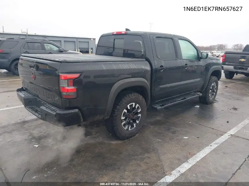 1N6ED1EK7RN657627 2024 Nissan Frontier Pro-4X 4X4