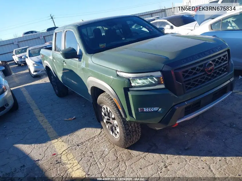 1N6ED1EK3RN675834 2024 Nissan Frontier Pro-4X 4X4