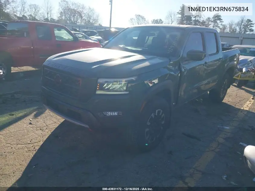 1N6ED1EK3RN675834 2024 Nissan Frontier Pro-4X 4X4