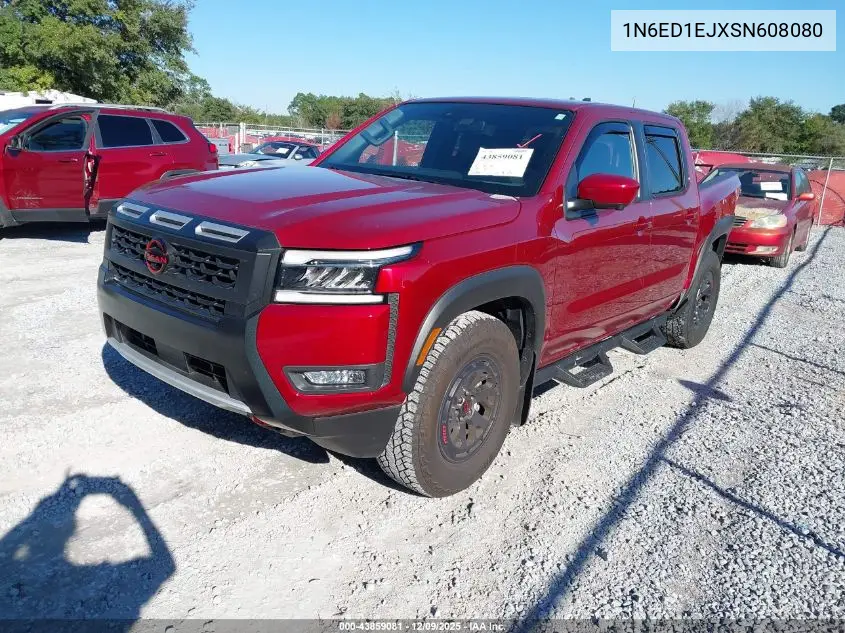 1N6ED1EJXSN608080 2025 Nissan Frontier Pro-X 4X2