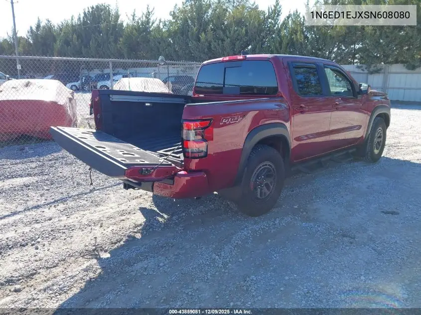 1N6ED1EJXSN608080 2025 Nissan Frontier Pro-X 4X2
