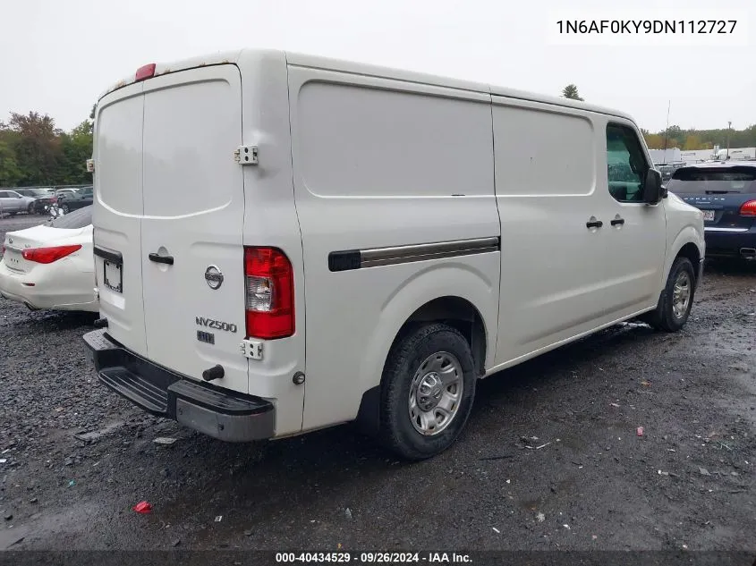 1N6AF0KY9DN112727 2013 Nissan Nv 2500/3500