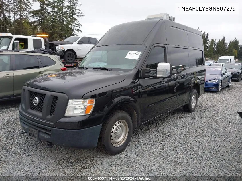 1N6AF0LY6GN807279 2016 Nissan Nv Cargo Nv2500 Hd S V8