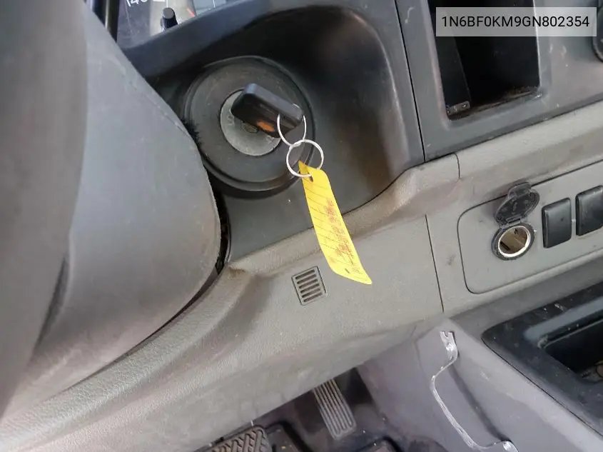 1N6BF0KM9GN802354 2016 Nissan Nv Cargo Nv1500 S V6
