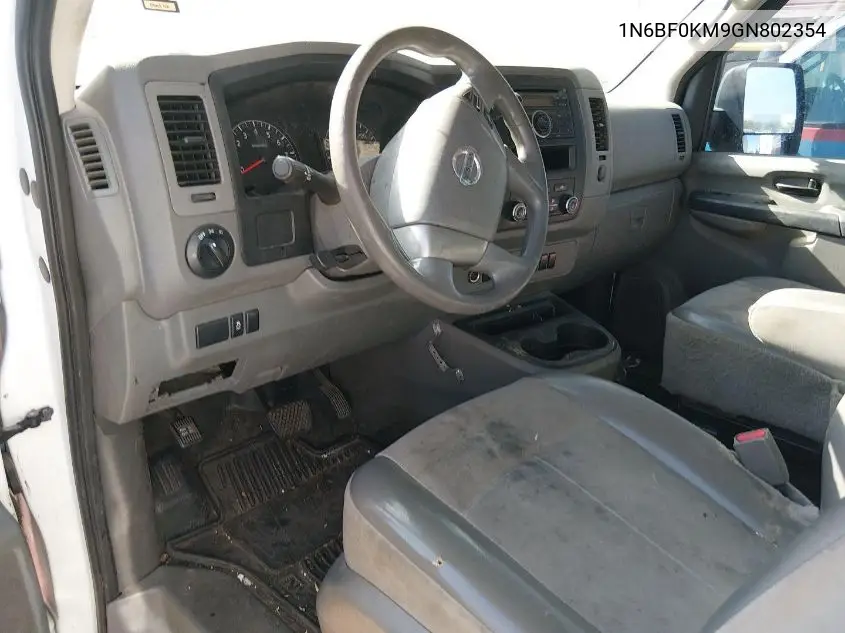 1N6BF0KM9GN802354 2016 Nissan Nv Cargo Nv1500 S V6