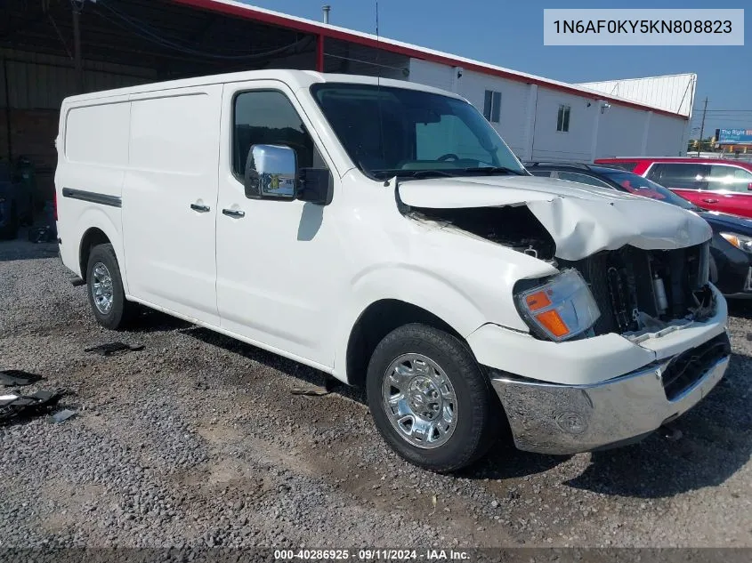 1N6AF0KY5KN808823 2019 Nissan Nv Cargo Nv3500 Hd Sl V8