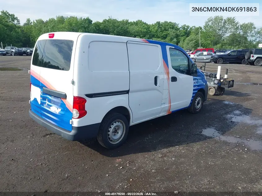 2013 Nissan Nv200 S VIN: 3N6CM0KN4DK691863 Lot: 45179258
