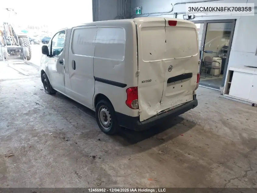 3N6CM0KN8FK708358 2015 Nissan Nv200
