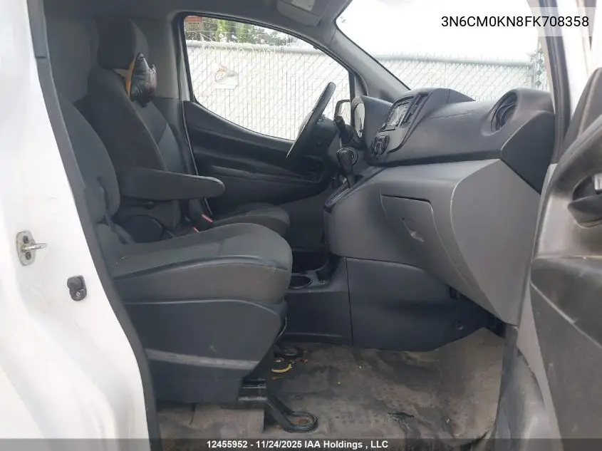 3N6CM0KN8FK708358 2015 Nissan Nv200