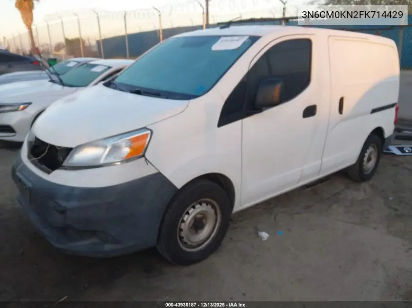 3N6CM0KN2FK714429 2015 Nissan Nv200 Sv