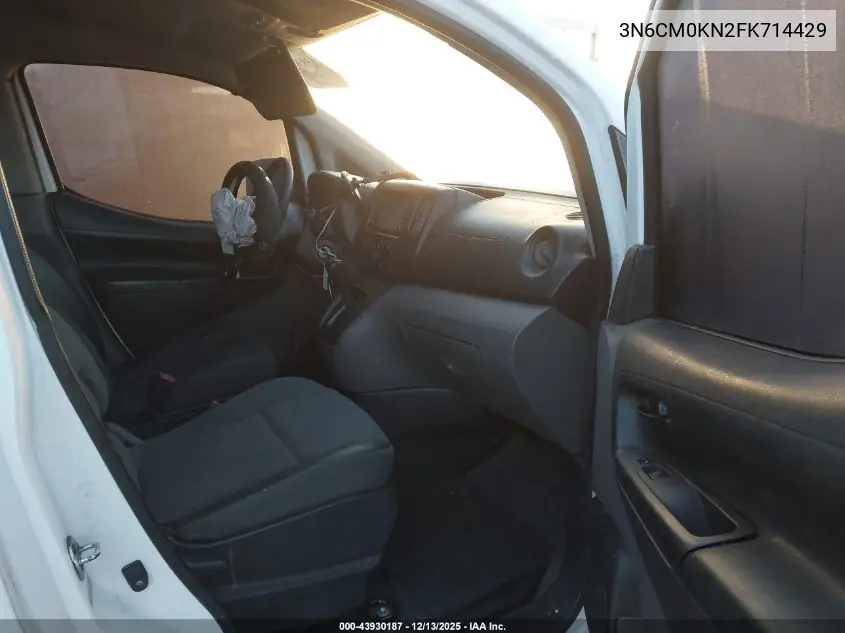 3N6CM0KN2FK714429 2015 Nissan Nv200 Sv