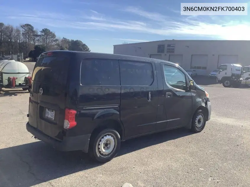 3N6CM0KN2FK700403 2015 Nissan Nv200 S