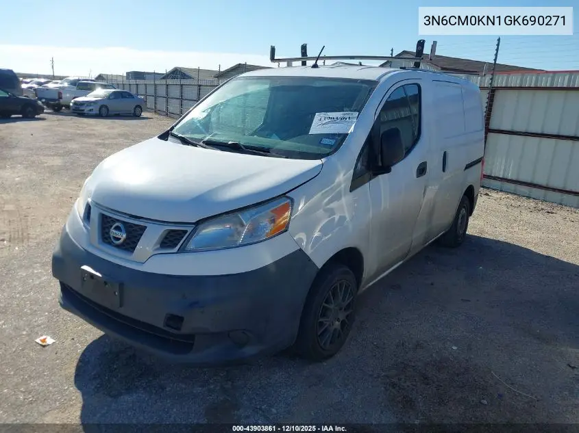 3N6CM0KN1GK690271 2016 Nissan Nv200 S