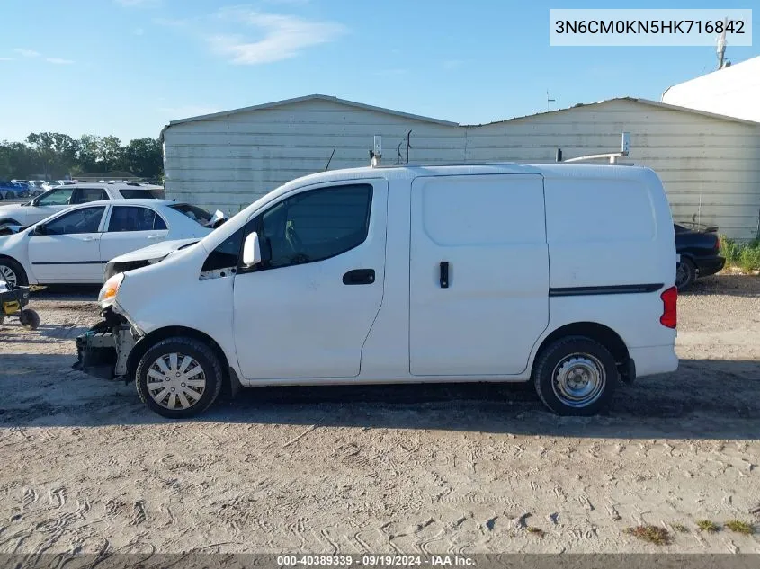 3N6CM0KN5HK716842 2017 Nissan Nv200 Sv