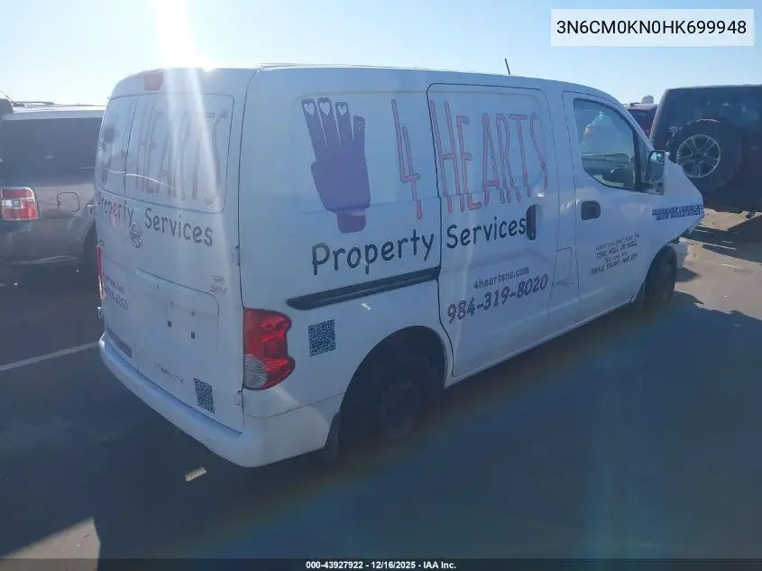 3N6CM0KN0HK699948 2017 Nissan Nv200 Sv